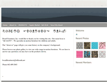 Tablet Screenshot of brazilfurnitureusa.com
